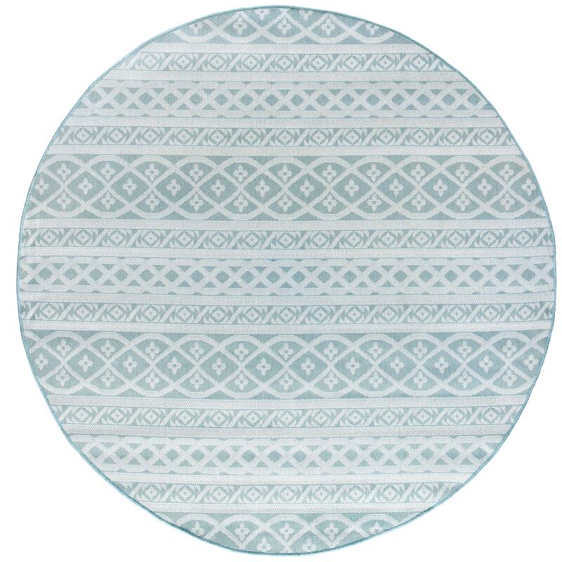 Vision Coastal Stripe Indoor/Outdoor Area Rug