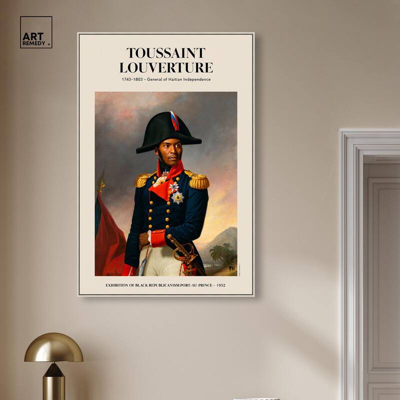 Toussant Louverture Canvas by Art Remedy