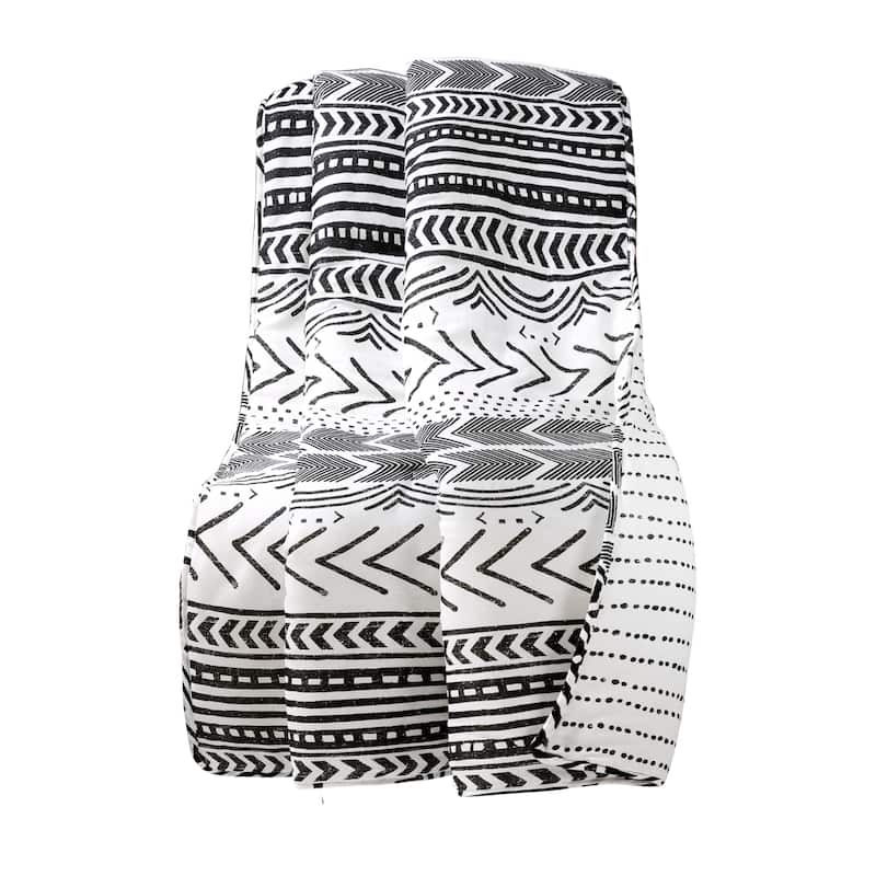 Lush Decor Hygge Geo Throw