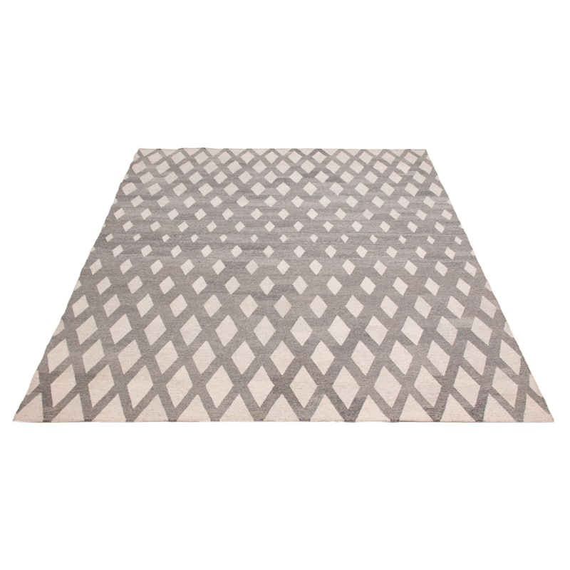 Ankara FW Grey Kilim 8'4" x 10'1" - 8'4 x 10'1