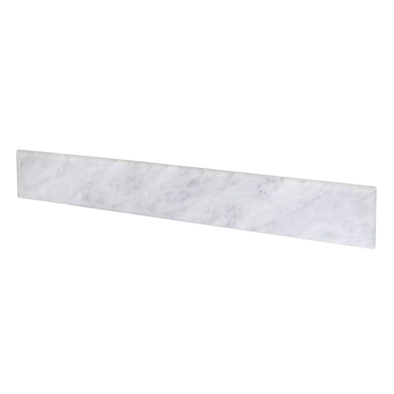 Carrara Marble Backsplash - 31"