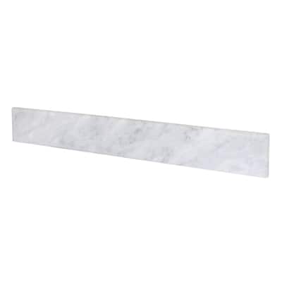 Carrara Marble Backsplash
