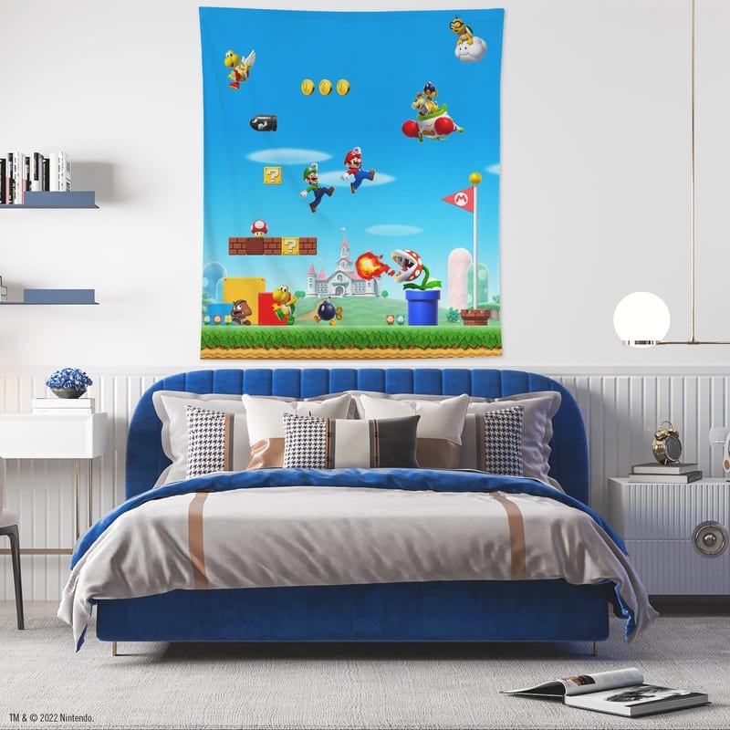 Nintendo Super Mario Tapestry by RoomMates