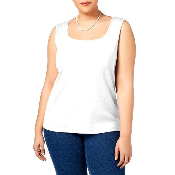 karen scott sleeveless tops