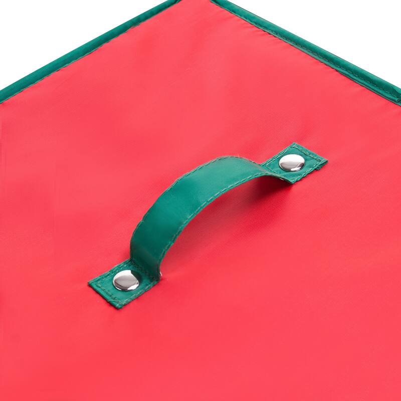 Wrapping Paper Organizer - Holds 20 Rolls of 30-Inch Christmas or Birthday Wrap by Elf Stor (Red)