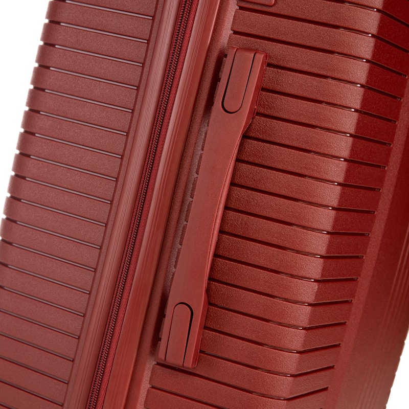 Travel PP Material 3 Piece Luggage Sets with Spinner Wheels and Combination Lock, Luggage for Family Travel Carry on 20/24/28