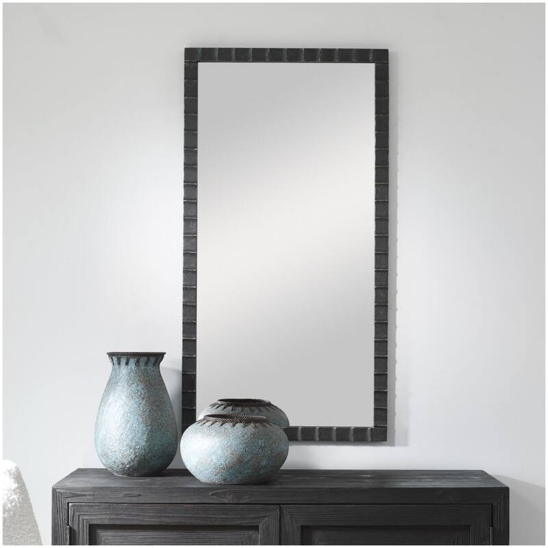 Uttermost 09780 Dandridge 22" W x 42" H Rectangular Framed Bathroom