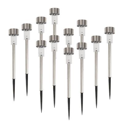 12 Pack Solar Pathway Lights