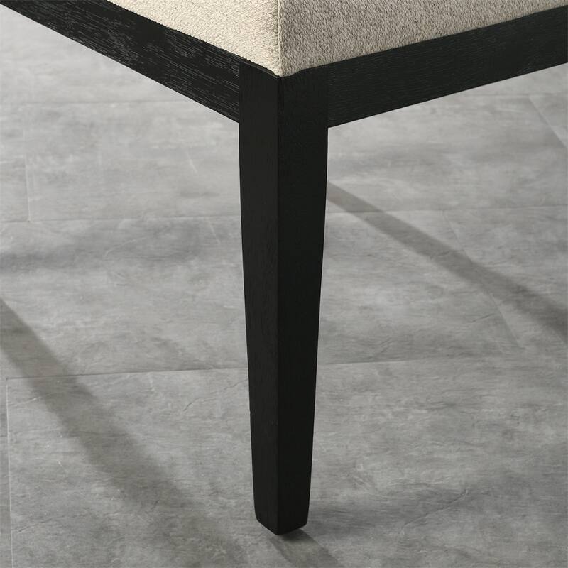 Contemporary Solid Wood Dining Chairs,Set of 2