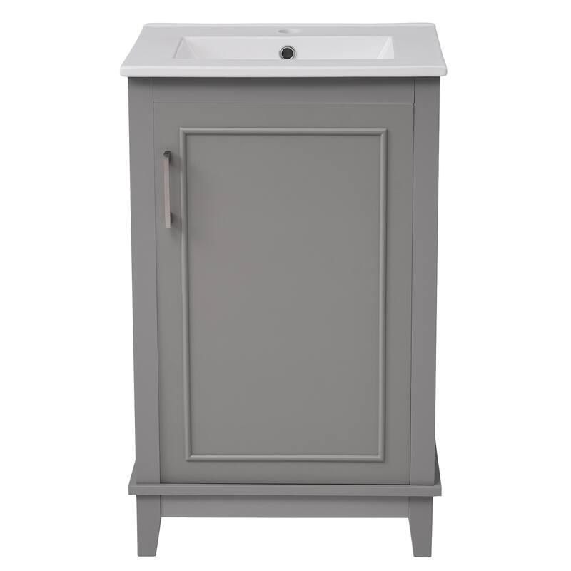 20 Inch Modern Small Bathroom Vanity Cabinet