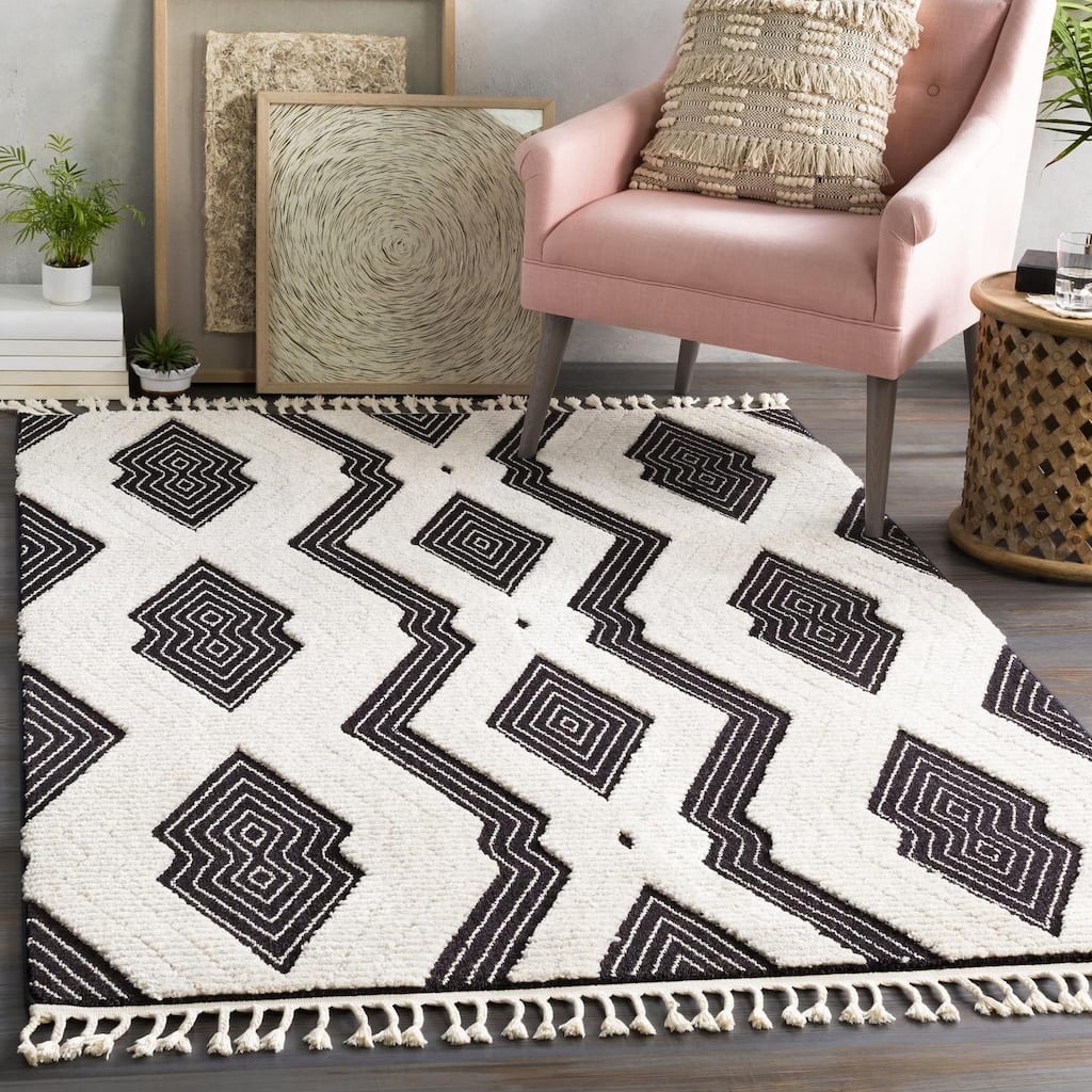 Livabliss Azilal Bohemian & Eclectic Area Rug.