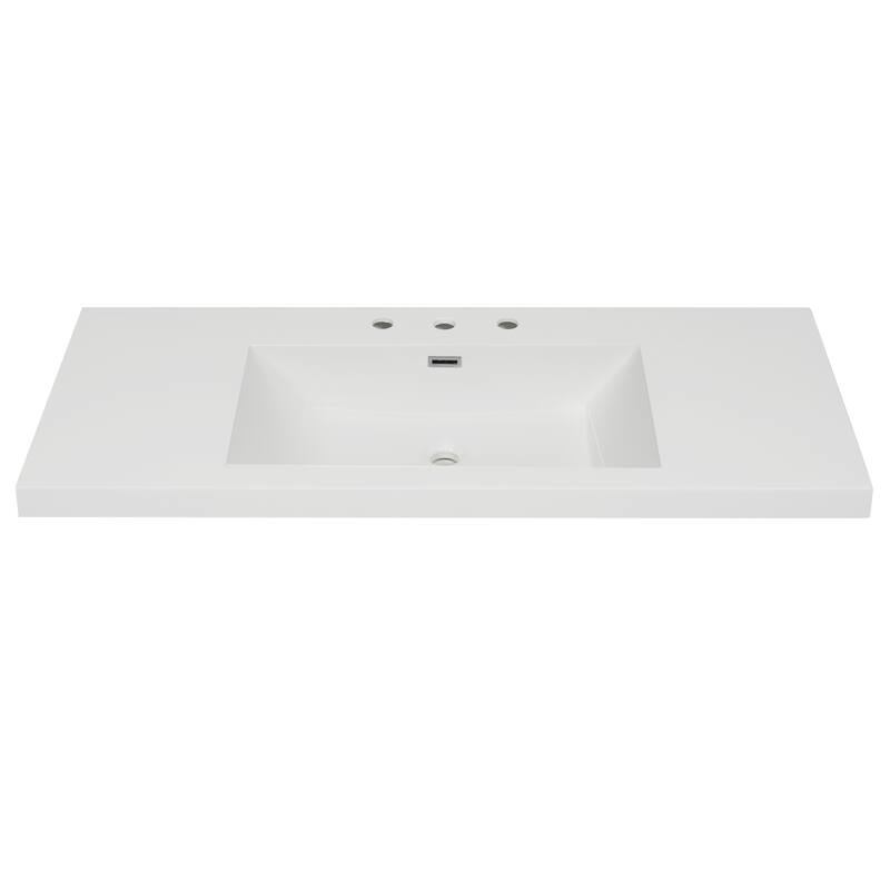 Christopher Knight Home - Lissandra Bathroom Vanity Set with diverse option: Resin Sink and Soft-Close Storage