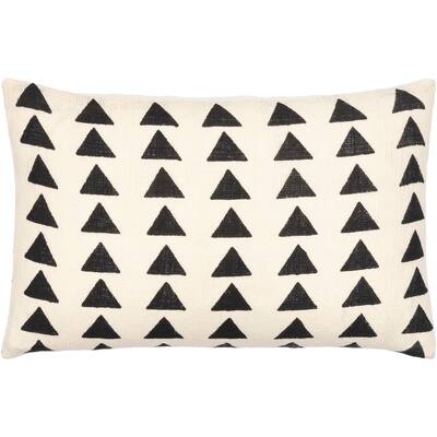 Isabelle Triangle Pattern Modern Throw Pillow