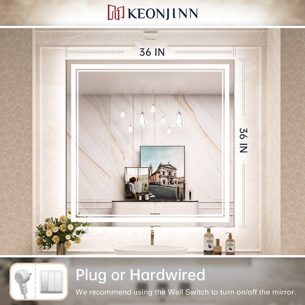Mirror for wall with lights cheap