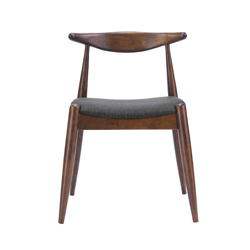 Francie Mid-Century Modern Dining Chairs (Set of 2) by Christopher Knight Home - 20.50" W x 20.25" L x 29.75" H