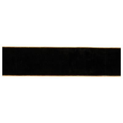 Black Wired Ribbon 4" x 10 Yds. - N/A