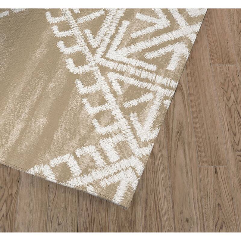 ESTHER NATURAL Kitchen Mat By Kavka Designs Bed Bath & Beyond 38248141