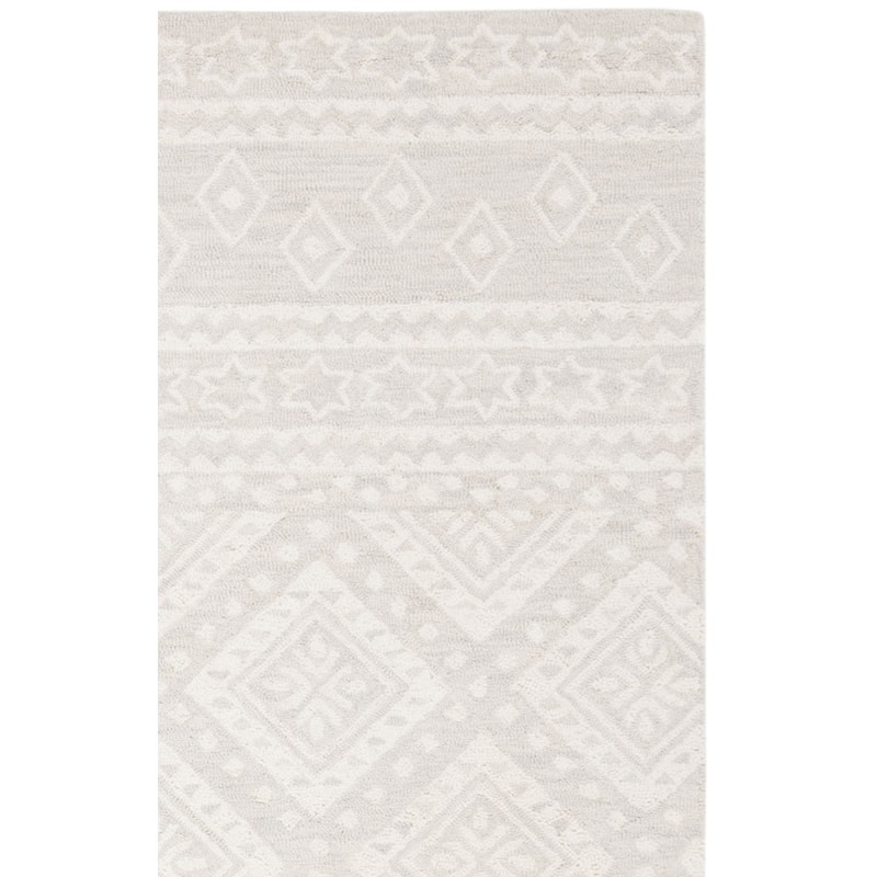 SAFAVIEH Handmade Micro-Loop Kobie Wool Rug