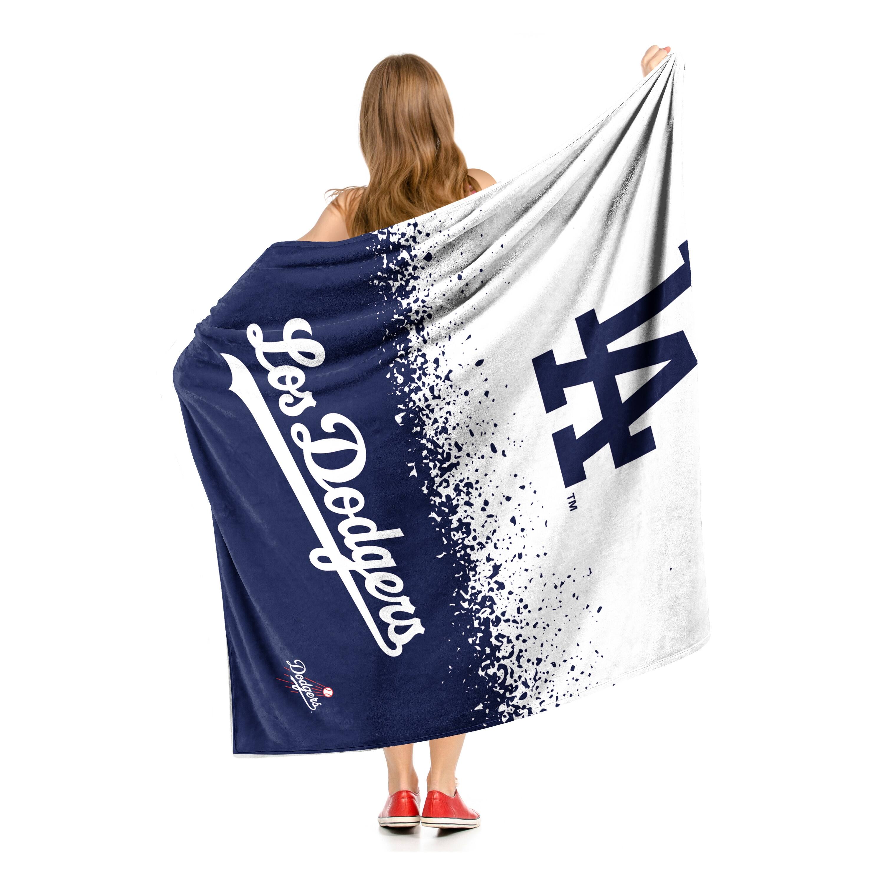 MLB City Connect Los Angeles Dodgers Silk Touch Sherpa Throw On Sale