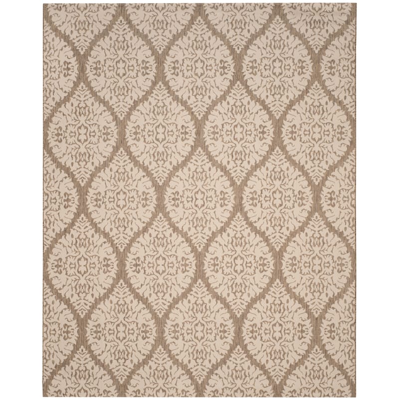 SAFAVIEH Courtyard Elmija Casual Rug - 8' x 10' - Brown/Beige - 8' x 10'