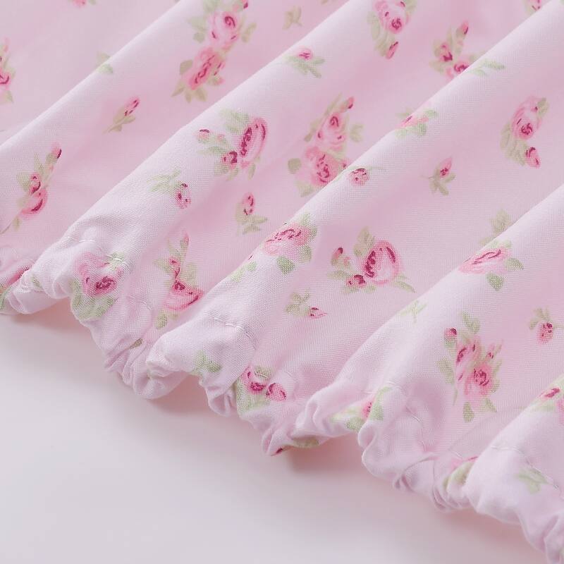 Modern Threads Sweet Rose Printed 4-piece Bed Sheet Set