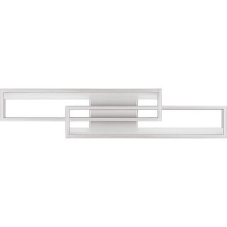 Kocha Integrated LED Painted Brushed Nickel Bath Light with CCT Switch