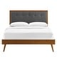 preview thumbnail 31 of 48, Willow Full Wood Platform Bed With Splayed Legs