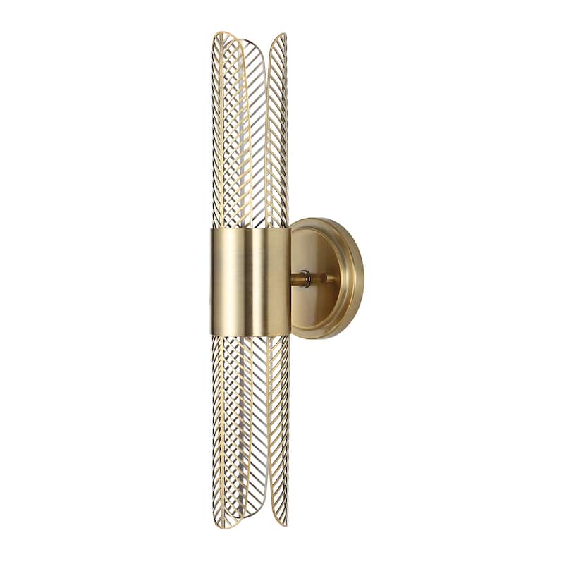 Uttermost 22587 Cret 2 Light 19" Tall Wall Sconce