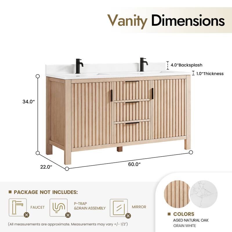 Shenzhen Bath Vanity with Composite Stone Top without Mirror