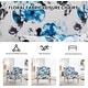 preview thumbnail 28 of 36, EROMMY Floral Accent Chair for Living Room, Upholstered Wingback Armchair with Pillow.