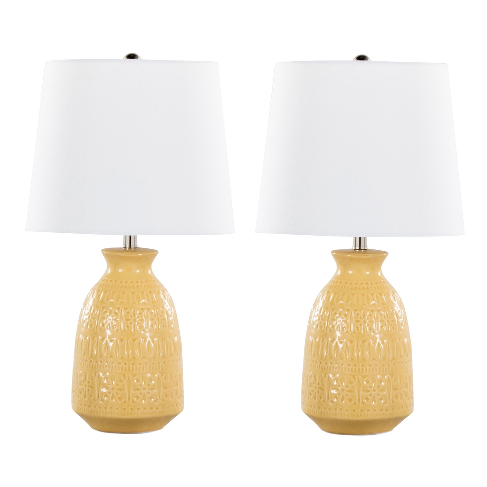 Yellow table lamps for sale 2025