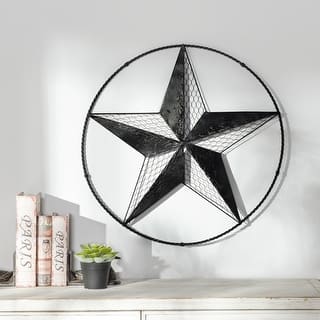 StyleCraft Star Perimeter - Hand Made Metal Wall Art Sculpture