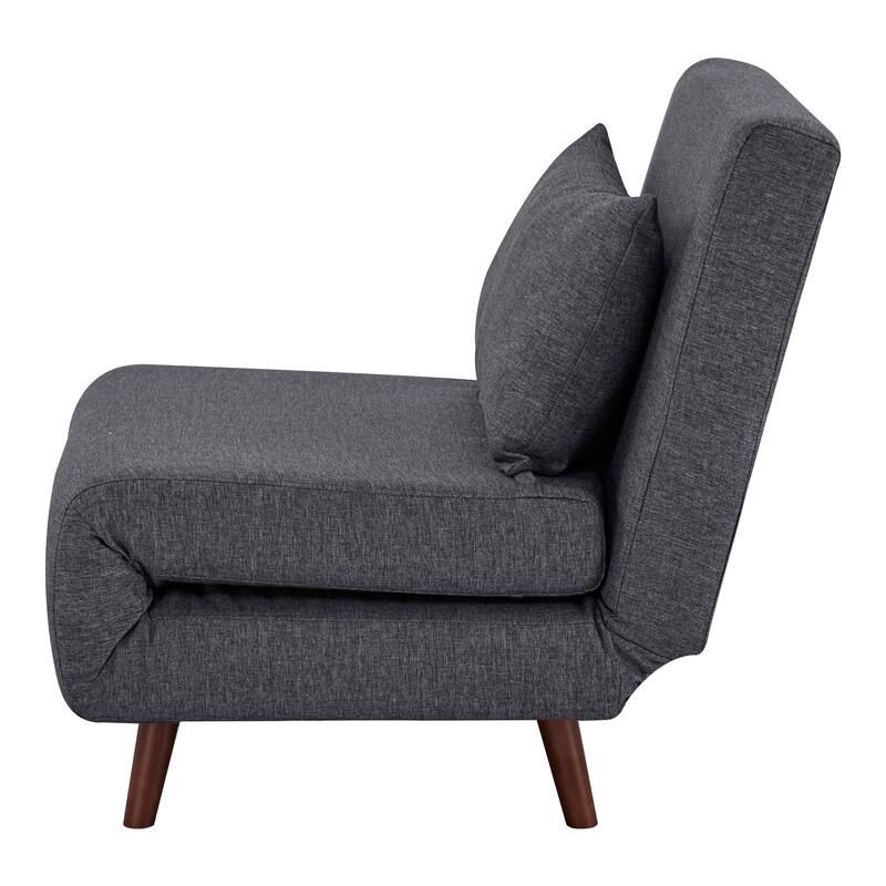 Tustin Upholstered Convertible Lounge/ Sleeper Chair