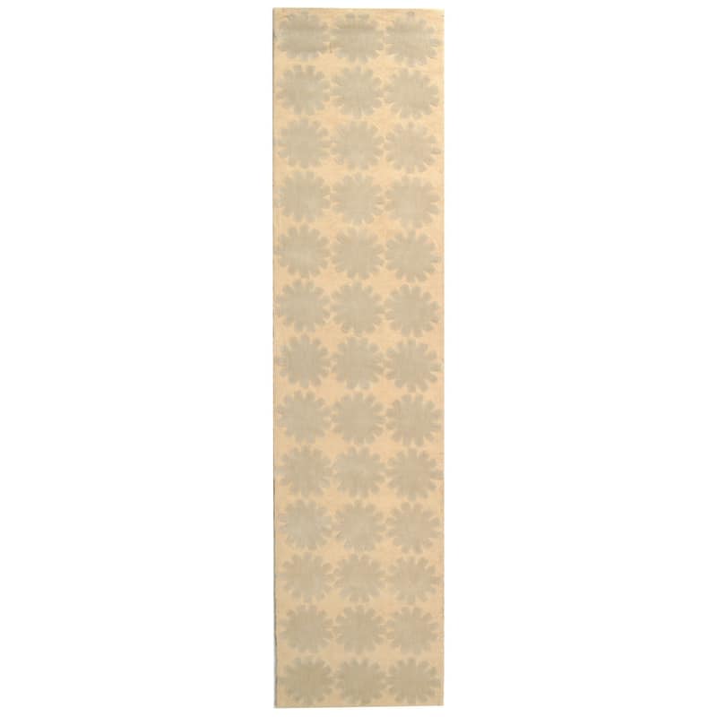 Martha Stewart by SAFAVIEH Astronomy Cotton Rug - 2'3" x 10' Runner - Comet