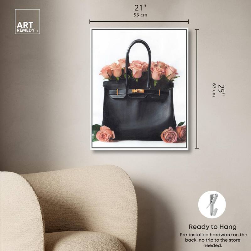 Doll Memories - Exclusif Roses Canvas by Art Remedy