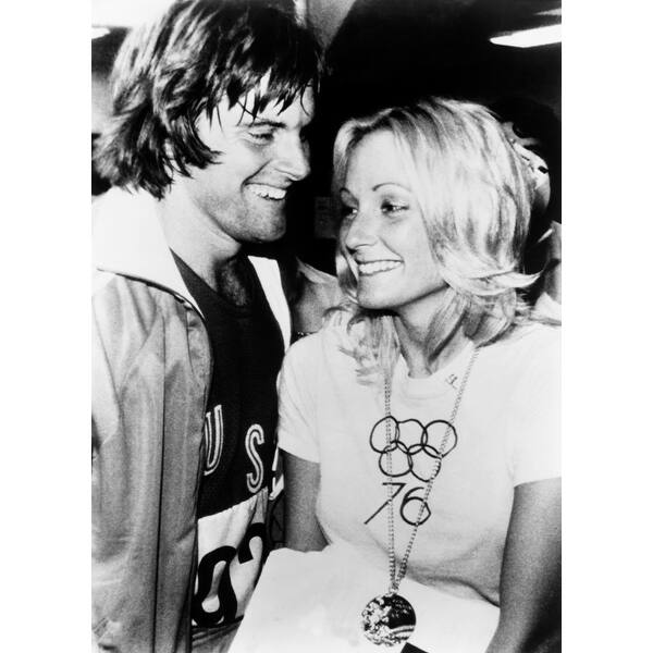 Bruce Jenner With Wife Chrystie Crownover Who Wears His Olympic Gold ...
