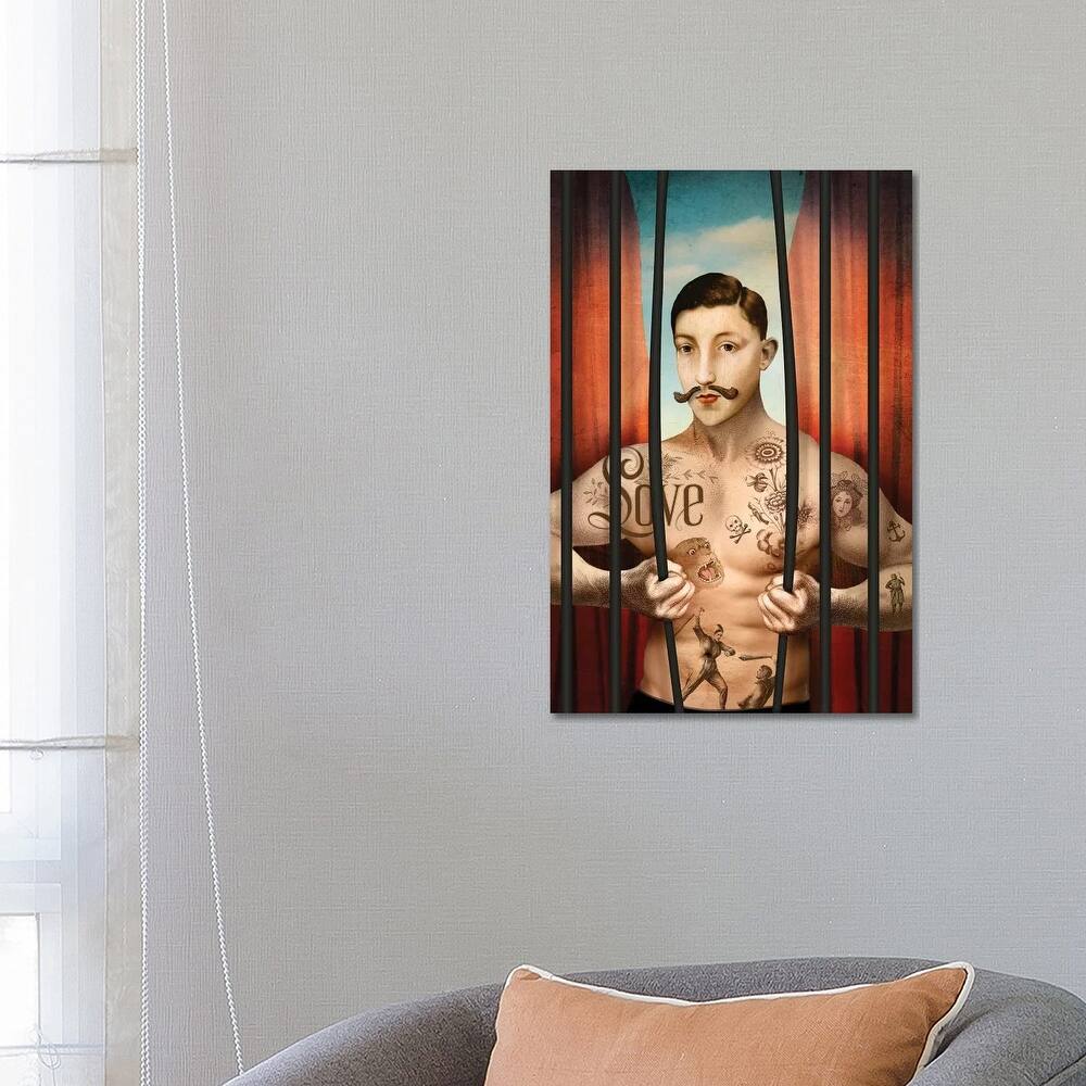 iCanvas "Seven of Wands" by Catrin Welz-Stein Canvas Print