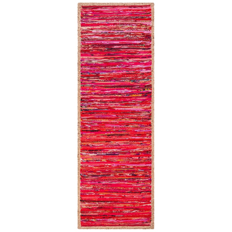 SAFAVIEH Handmade Montauk Ophely Casual Cotton Rug