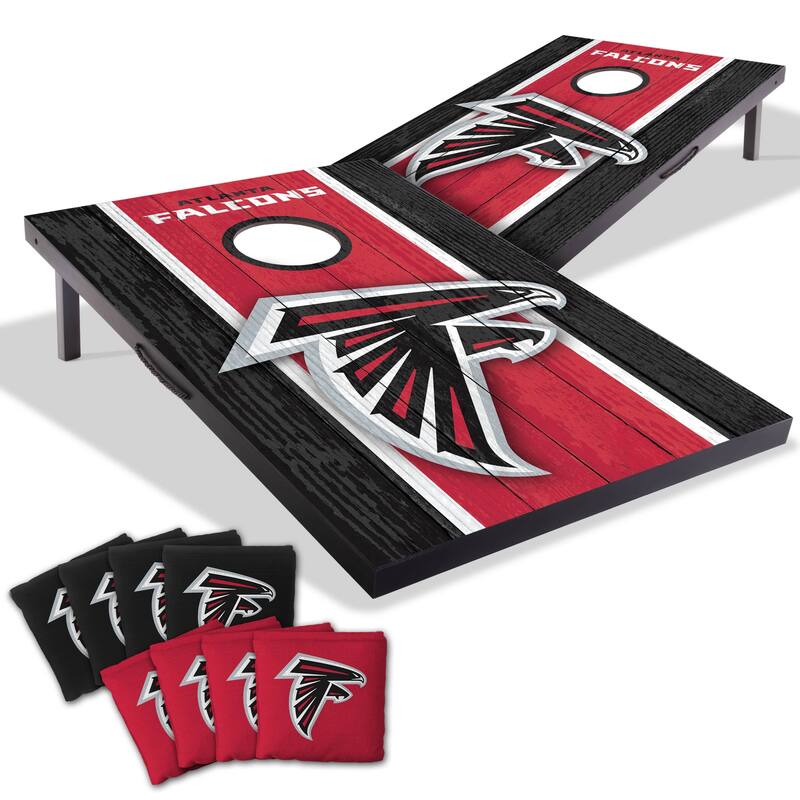 Atlanta Falcons NFL Compact 2x3 Tailgate Cornhole Board Set - NO Accessories