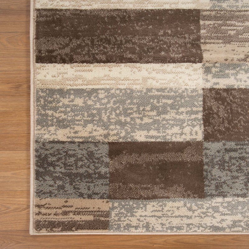 Superior Rockwood Patchwork Indoor Area Rug or Runner