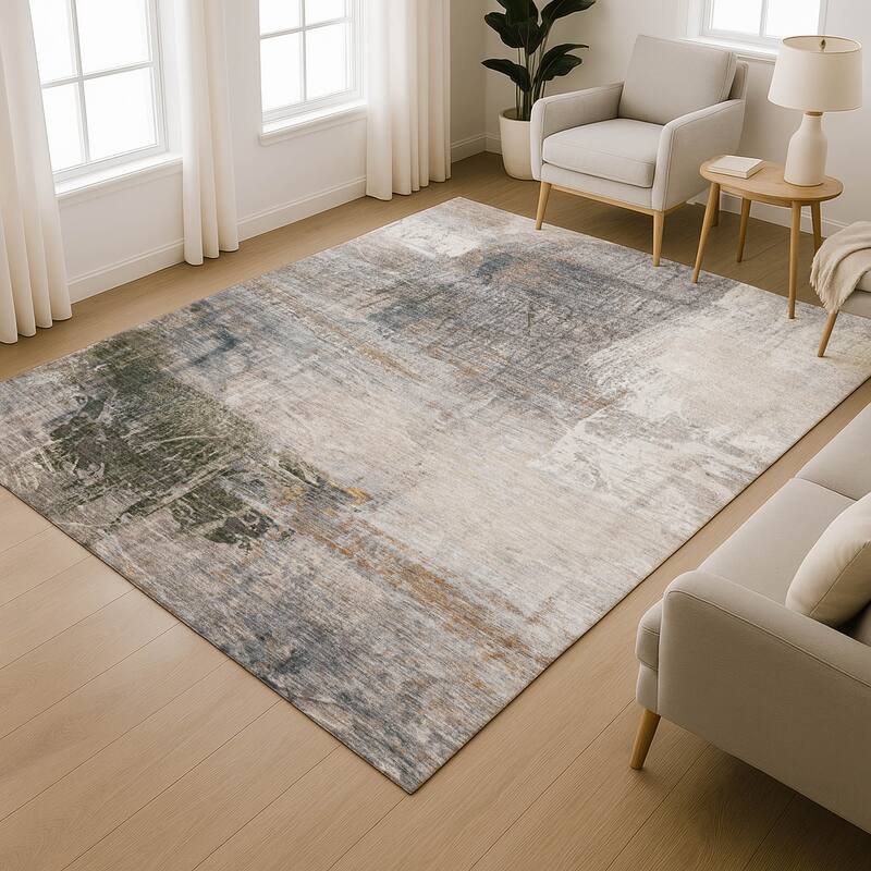 Premium Washable Super Soft Modern Prints Mayfield Rug