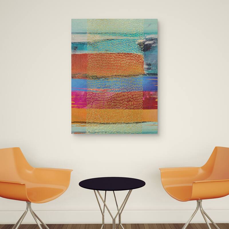 Golden Rain by Nikki Chu Canvas Art Print