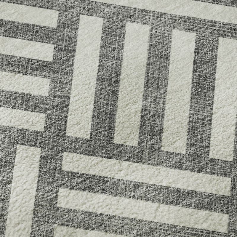 Premium Washable Super Soft Contemporary Mosaic Mayfield Rug