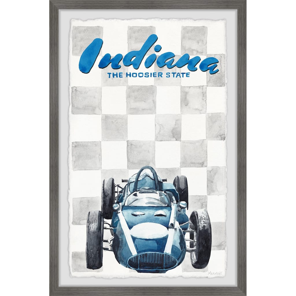 'The Hoosier State' Framed Painting Print