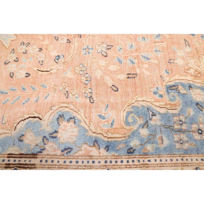 ECARPETGALLERY Hand-knotted Antalya Vintage Copper Wool Rug - 6'8 x 9'6
