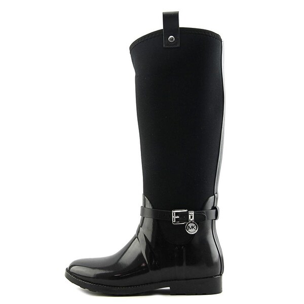 michael kors charm rain boots