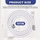 preview thumbnail 18 of 58, WOWOW PVC Shower Head Hose