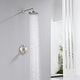 preview thumbnail 1 of 28, Luxier SS-B02 Single Handle 1-Spray Shower Faucet (Valve Included)