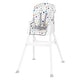 preview thumbnail 2 of 3, Baby Trend Adapt PLUS 6-in-1 EZ Clean High Chair to Toddler Chair, Two of a Kind Grey