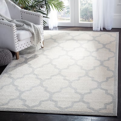 SAFAVIEH Amherst Erma Modern Rug - Beige/Light Grey - 5'3" x 8'